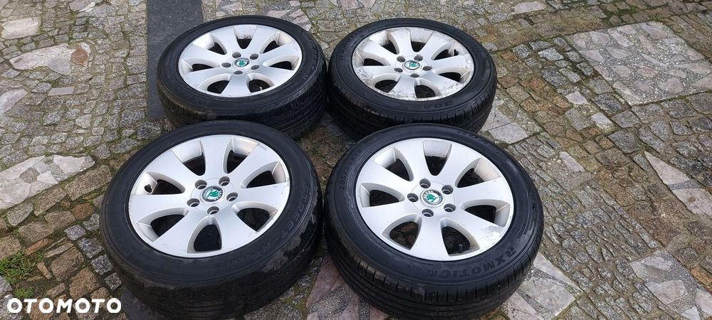 KOŁA FELGI SKODA VW AUDI 5X112 205/55 R16 ET45 - 4
