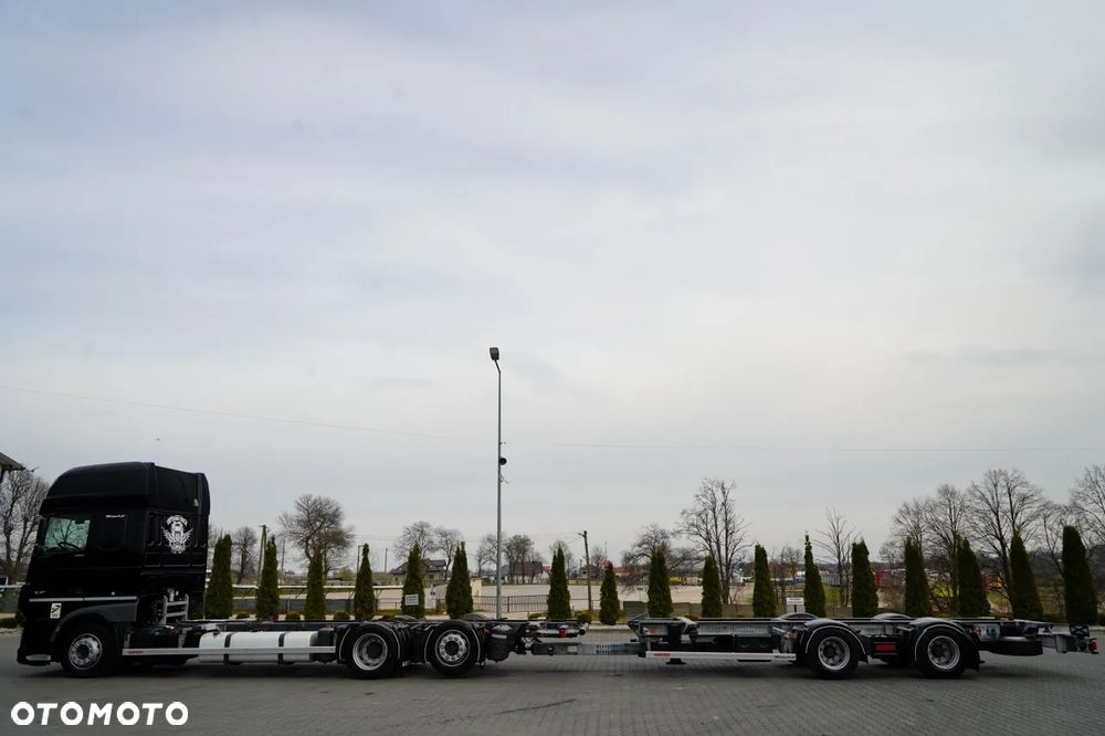 DAF XF 480 / BDF / ZESTAW TANDEM / SSC / I-PARK COOL / OŚ PODNOSZONA / WECON - 19