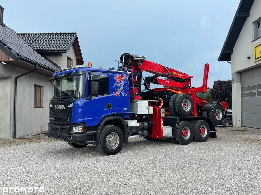 Scania G500XT Do drewna drzewa dłużycy Epsilon S260L - 12