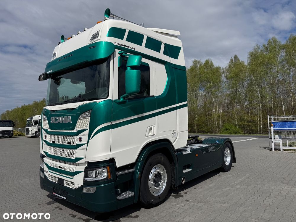 Scania R500 ŁADNA I BOGATA PRZÓD/TYŁ PODUSZKI - 3