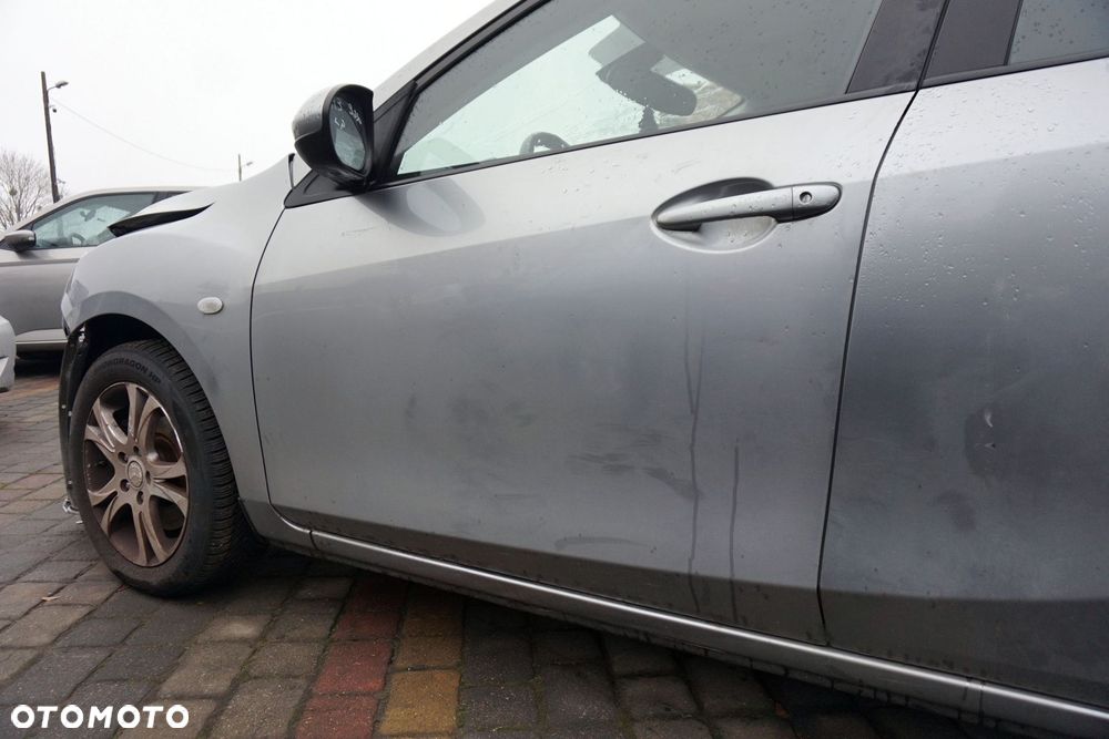 DRZWI PRZEDNIE LEWE 3 II BL 5D HB 38P  SREBRNY MAZDA 2009-2013 - 3