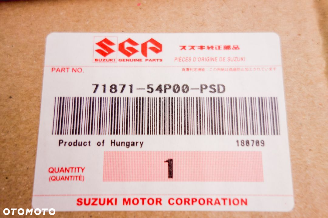 SPOILER ZDERZAKA TYŁ SUZUKI VITARA 15- NOWY ORYGINAŁ OE 2015- - 3