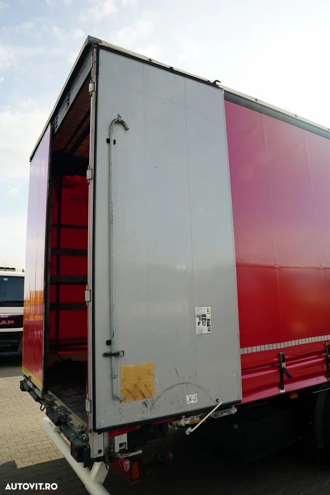 Wielton CORTINĂ WIELTON / MEGA / ACOPERIȘ CULISANT / SISTEM BDE - STALPINI CULISANTI / SAF - 14
