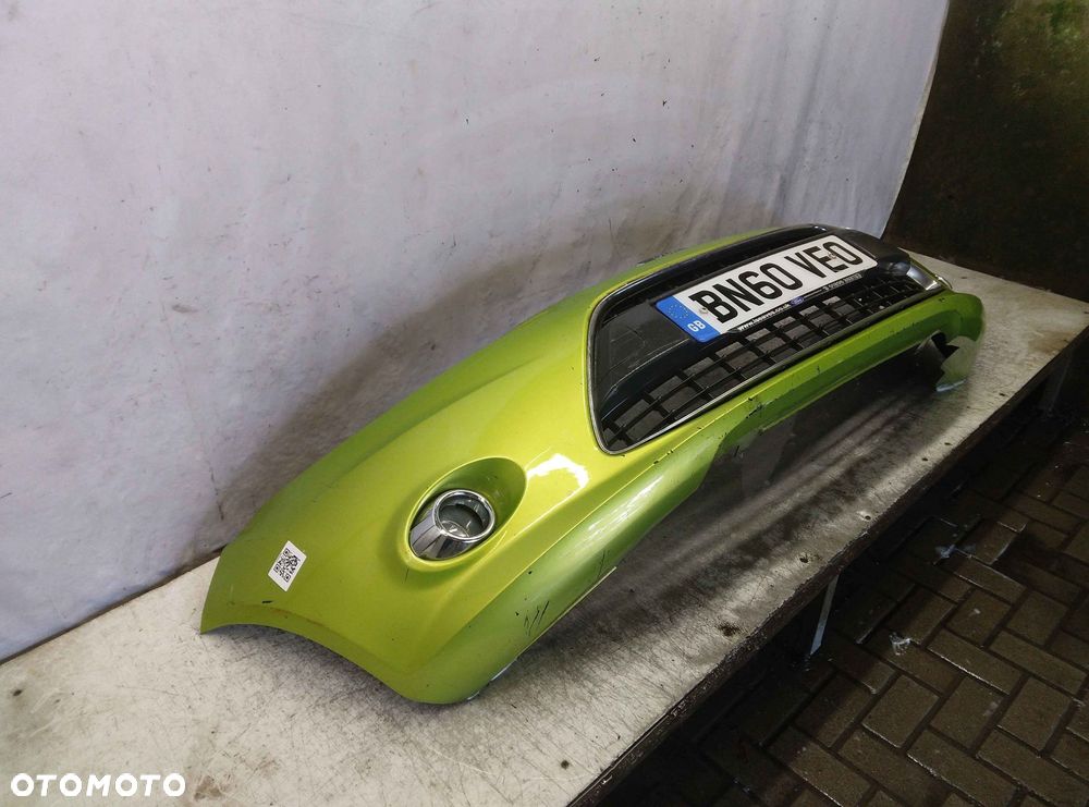 + ZDERZAK PRZÓD PRZEDNI DO FORD FIESTA MK.7 VII 59 ZIELONA LIMONKA HALOGENY - 5