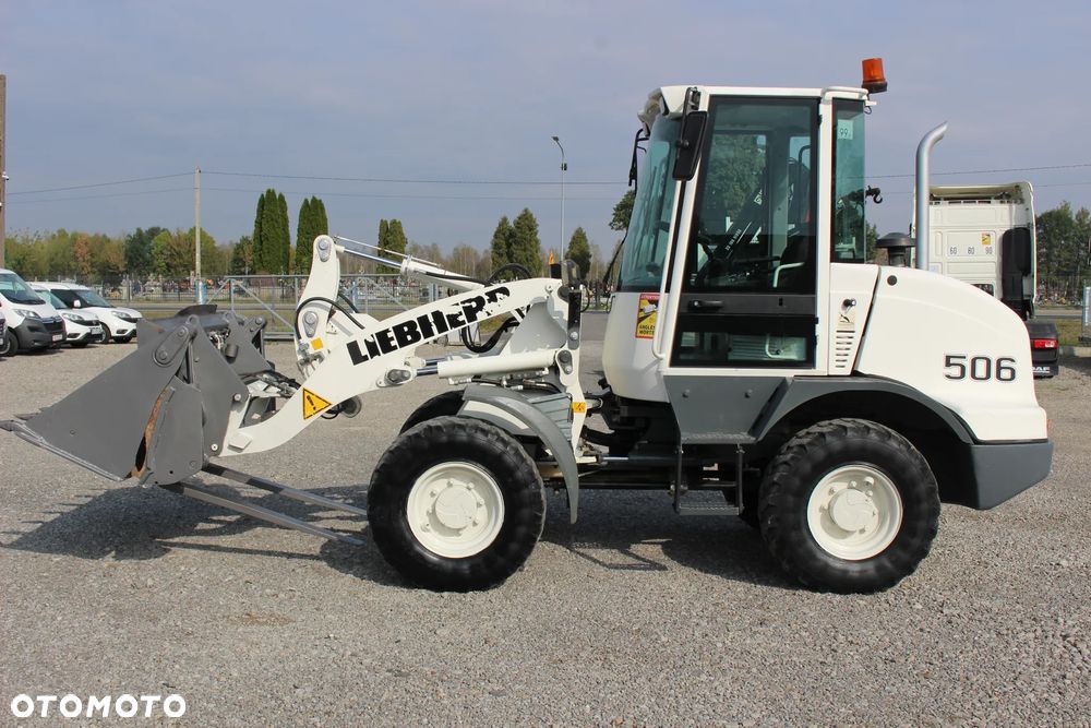 Liebherr L506 STEREO / ŁYŻKA / WIDŁY / SZYBKOZŁĄCZE / SPROWADZONA Z FRANCJI/ - 5