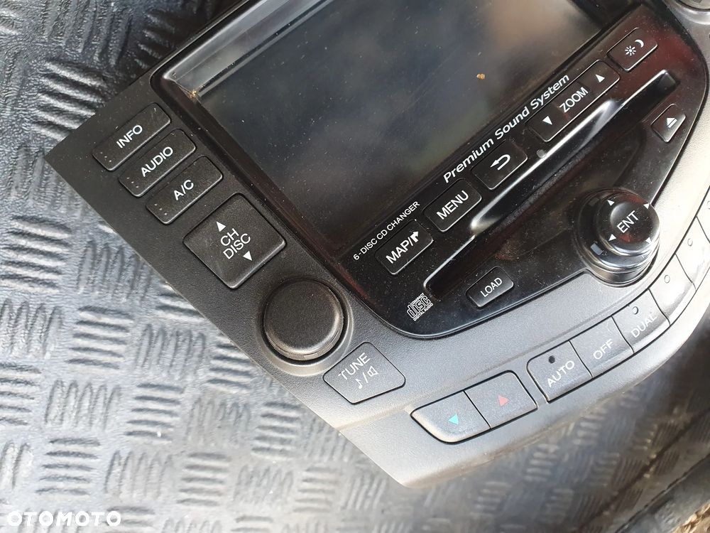 HONDA ACCORD VII RADIO NAWIGACJA 39175-SED-G820-M1 EUROPA - 2