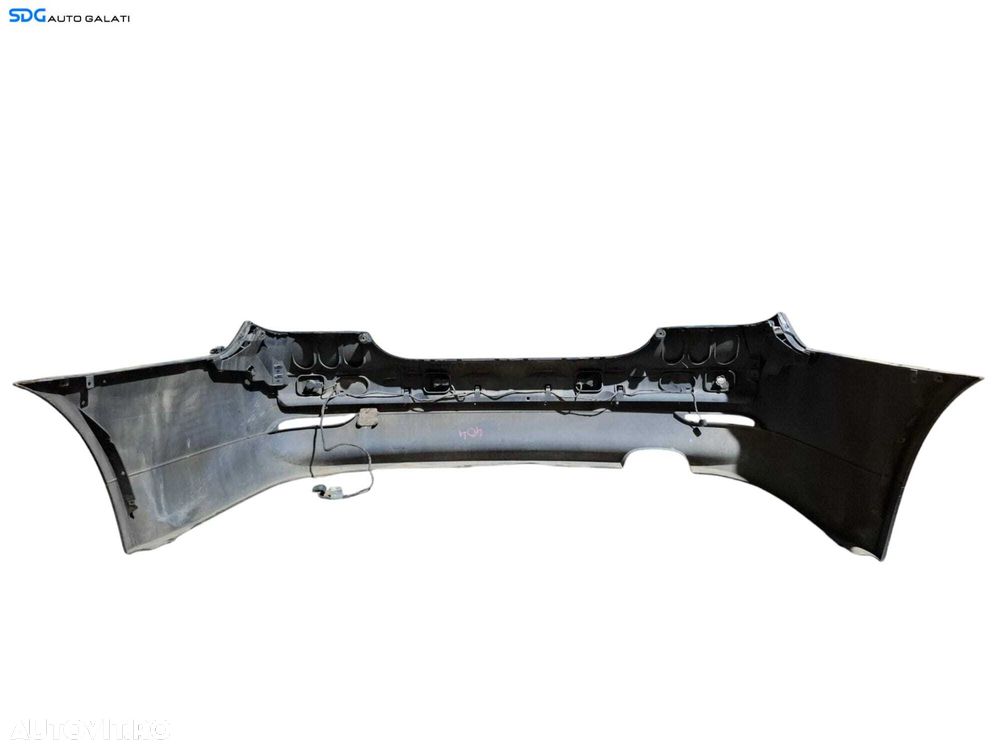 Bara Spoiler Spate cu Locas pentru Senzori Parcare BMW Seria 5 E60 2003 - 2010 Culoare Black Sapphire [LC0193SOS] - 3