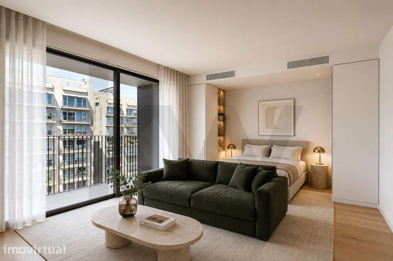 Apartamento T0 com Varanda em Vila Nova de Gaia - Grande imagem: 2/22