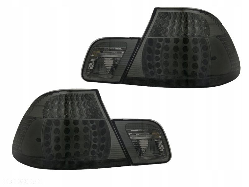 Lampy tyl ne kpl Led Diody Dymione Smoke Tuning Bmw 3 e46 Coupe 1999-2003 - 3