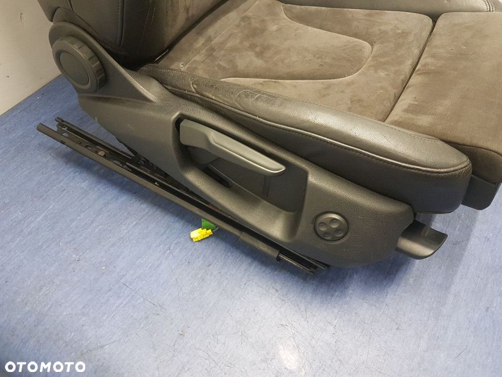 AUDI A5 8T FOTEL PASAŻERA PÓŁ SKÓRA - 9