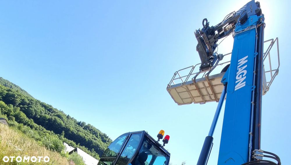 Magni RTH 5.21 Ładowarka teleskopowa 21 metrów 1361mtg Kosz (Pilot 2 funkcje) Wciągarka Bocian Łyżka Widły Jak Nowa z Salonu 2021r DEUTZ silnik z Norwegii KLIMA - 10