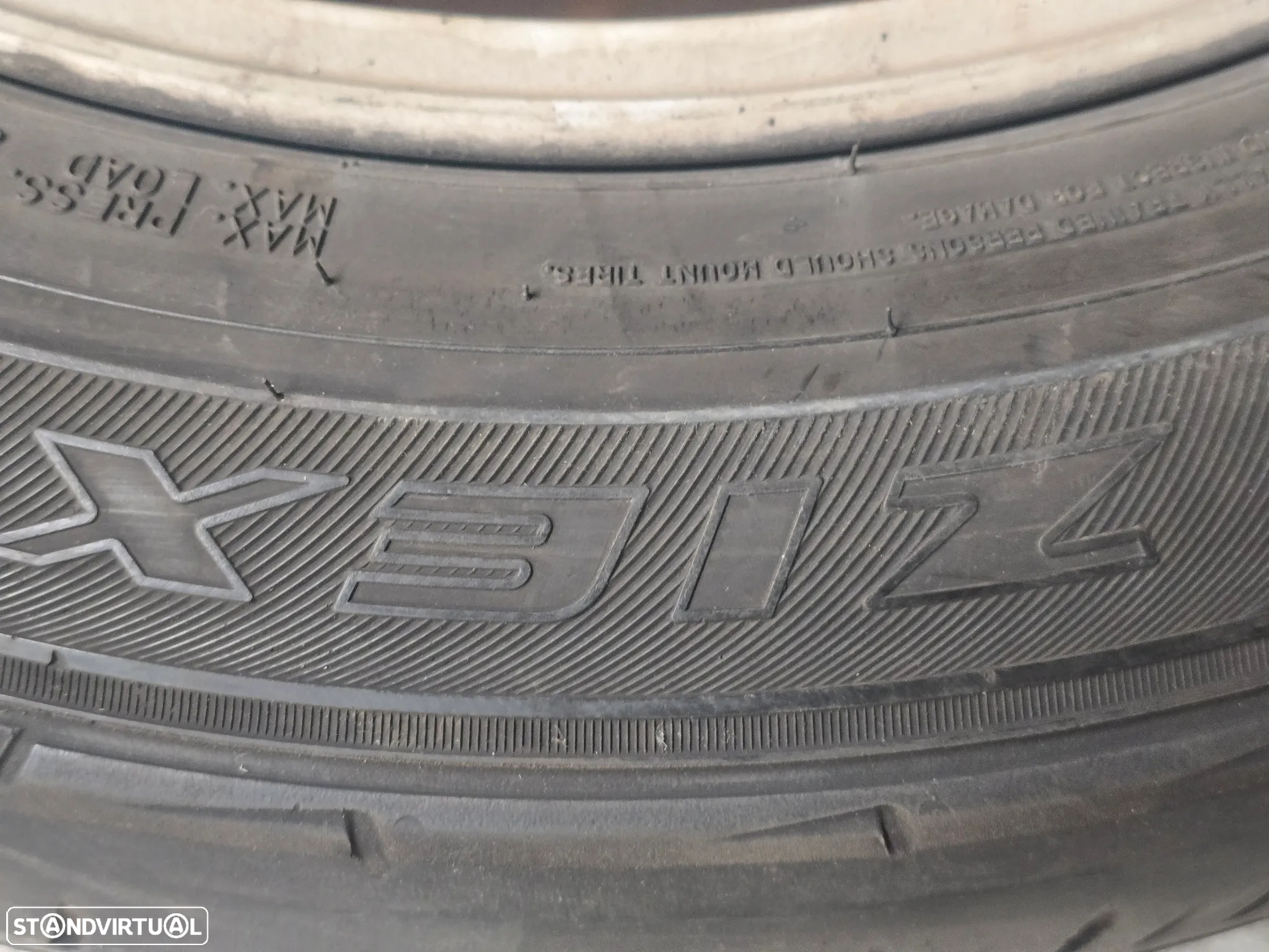 Jante Roda Suplente com pneu originais para audi a8 d3 4e0 2003-  235-55 R17 - 6