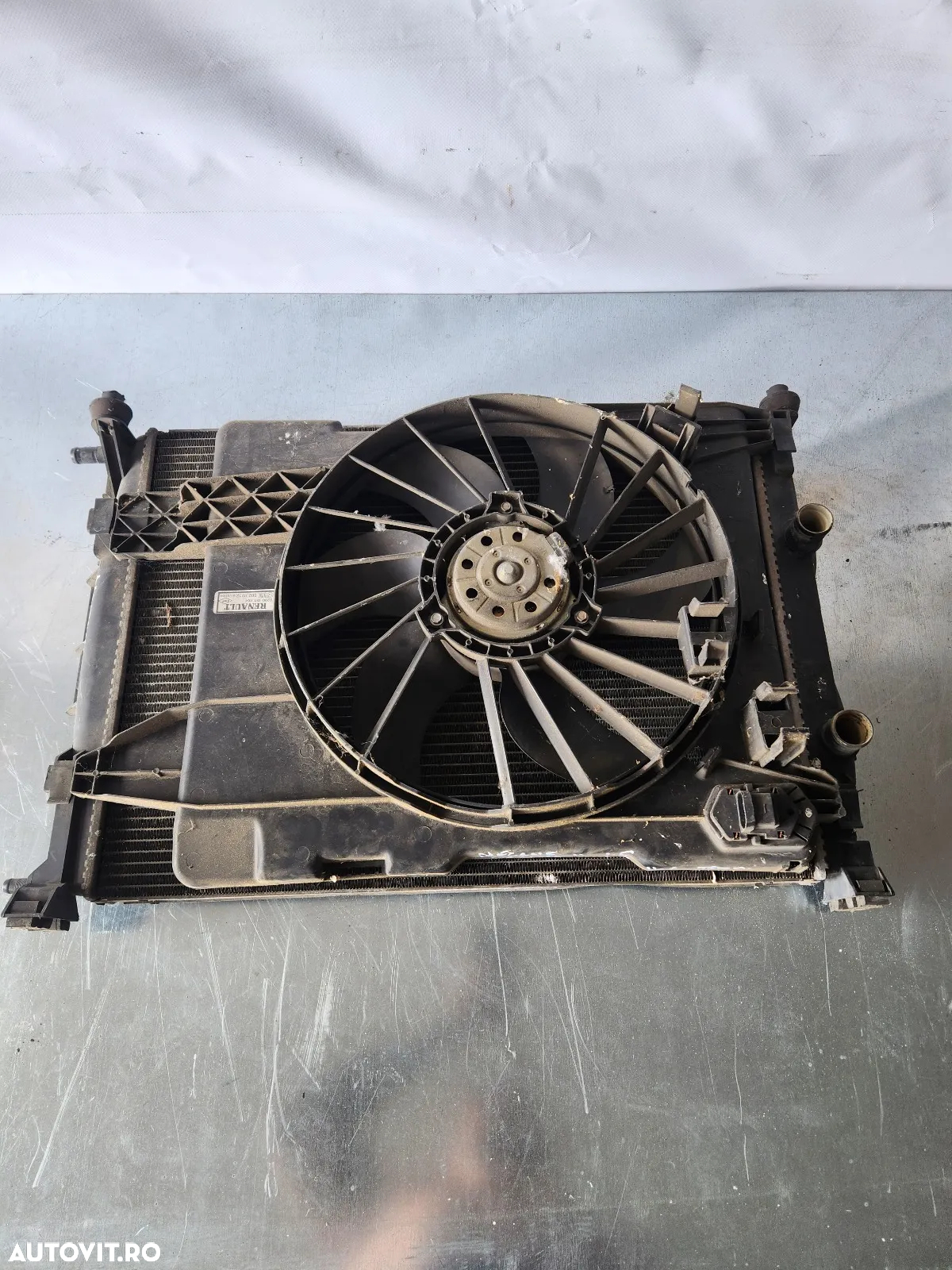 Grup Radiatoare Radiator Apa Clima Intercooler Termocupla Electroventilator Renault Megane 2 1.5 Dc - 4