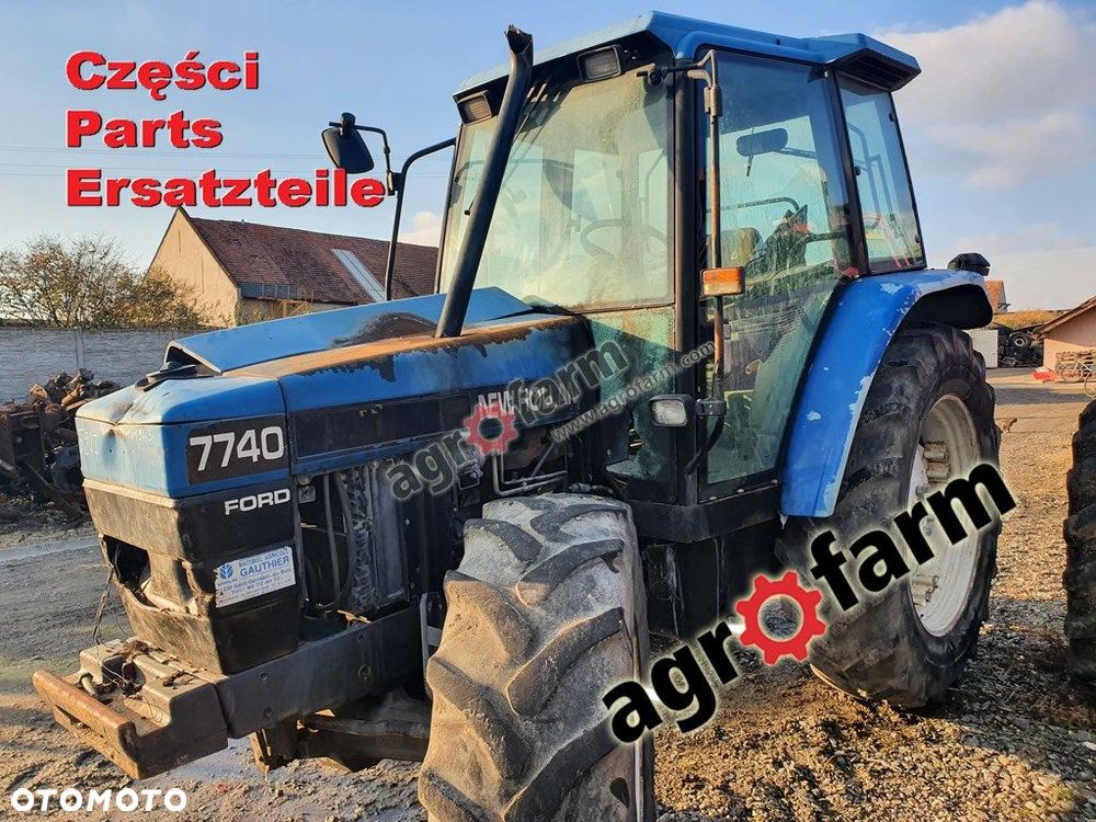 Ford 8240 części, skrzynia biegów, silnik, most - 2