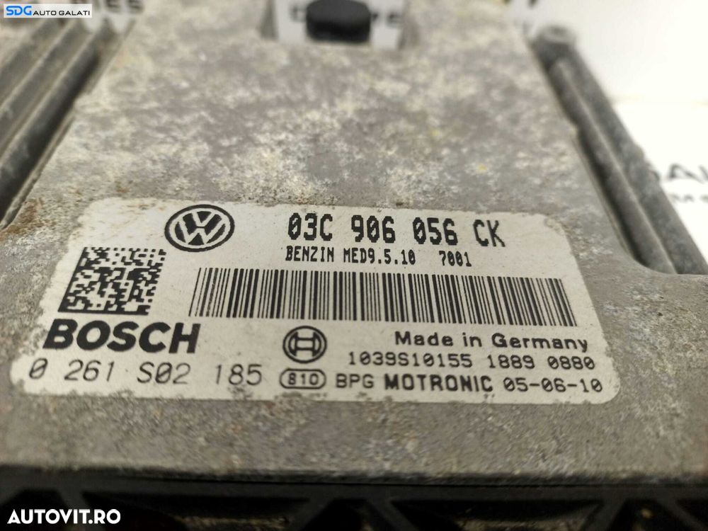 ECU Calculator Motor Volkswagen Golf 5 2004 - 2008 Cod 03C906056CK 0261S02185 [L1930.1] - 3