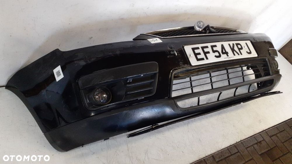 + ZDERZAK PRZÓD PRZEDNI FORD C MAX CMAX PDC CZUJNIKI F3 CZARNY HALOGENY - 4