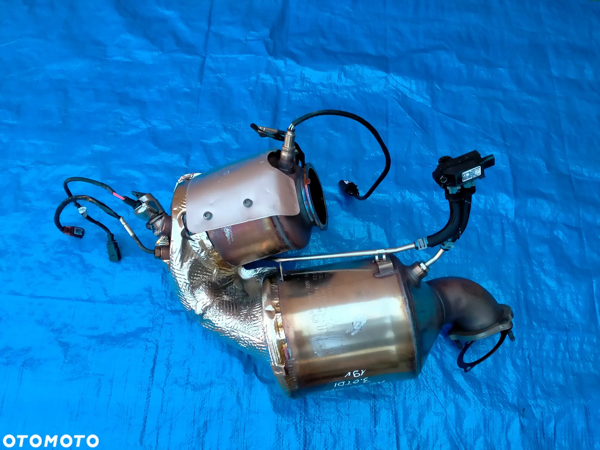 Audi S5 A5 A4 8W LIFT / Katalizator DPF FAP Filtr Cząstek Stałych / 8W0131703H / ORYGINAŁ - 1