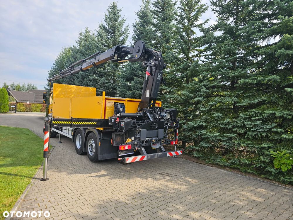 Mercedes-Benz Antos z HIAB 288 / 15m /Pilot/3-oś skrętna - 4