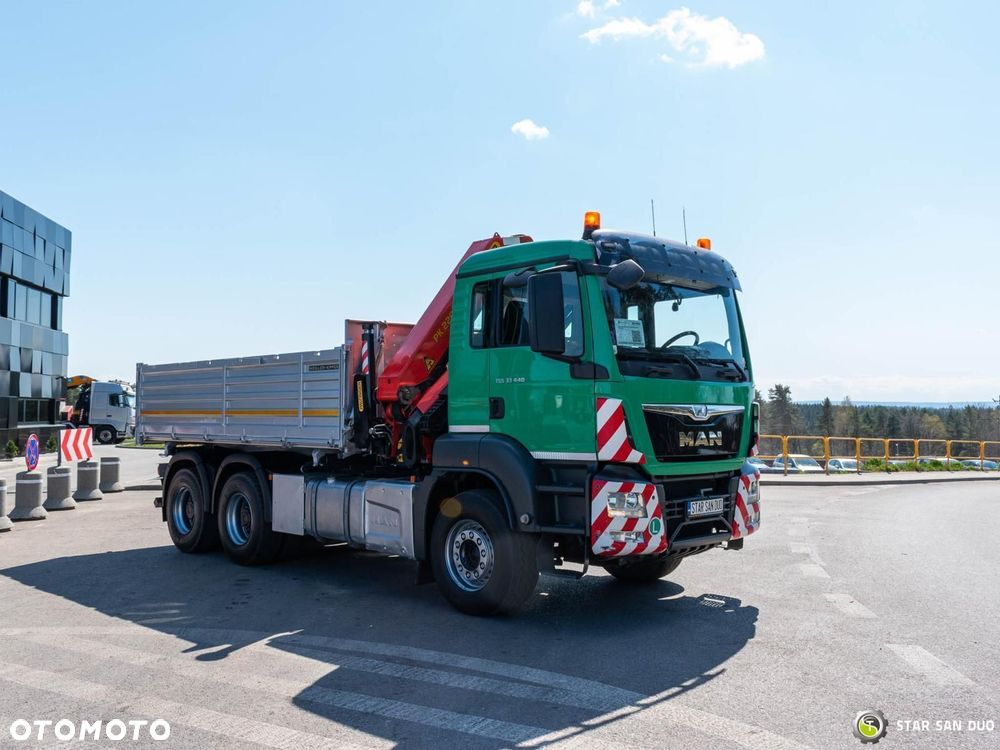 MAN TGS 33.440 6x4 PALFINGER PK 22002 EH HDS Żuraw Wywrotka Rotator - 11