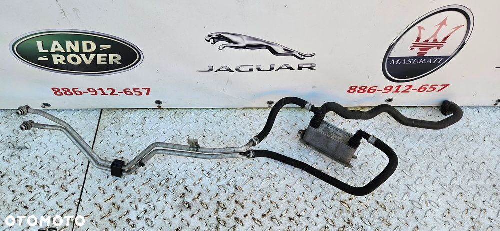 Jaguar Xj 351  Chłodnica oleju skrzyni biegów Przewody skrzyni Chłodniczka oleju z przewodami AW83-7A095-AA DX23-7R081-FB 8W83-7A095-AC 8W837R081AB - 8