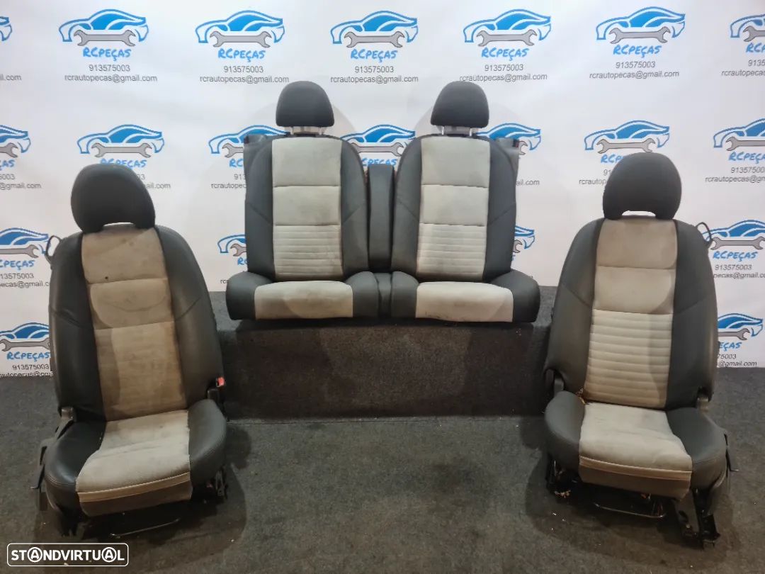 BANCO BANCOS PELE FRONTAL FRENTE TRASEIRO TRÁS AIRBAG VOLVO C30 533 RDESIGN R-DESIGN R DESIGN - 1