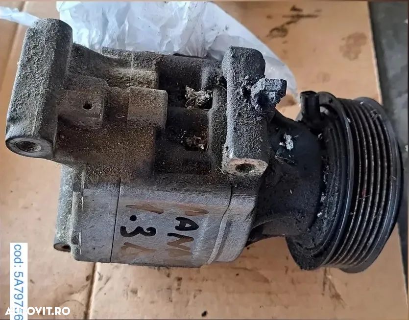 Compresor ac clima aer conditionat climatronic pentru Denso diesel motorina fiat panda 1,3d - 1