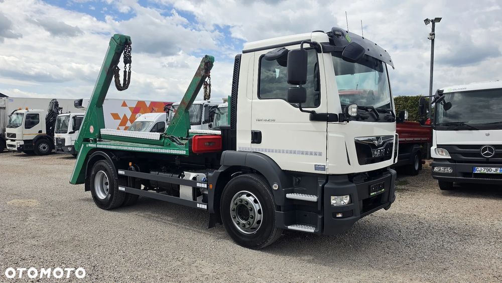 MAN TGM 18,250 Bramowiec 12T, Resor ,Manual , - 2