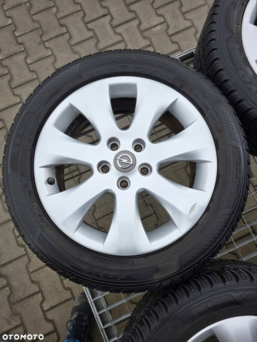 OPEL ASTRA J IV ZAFIRA C KOŁA FELGI ALUMINIOWE R17 5x115 OPONY ZIMA 225/50 - 6