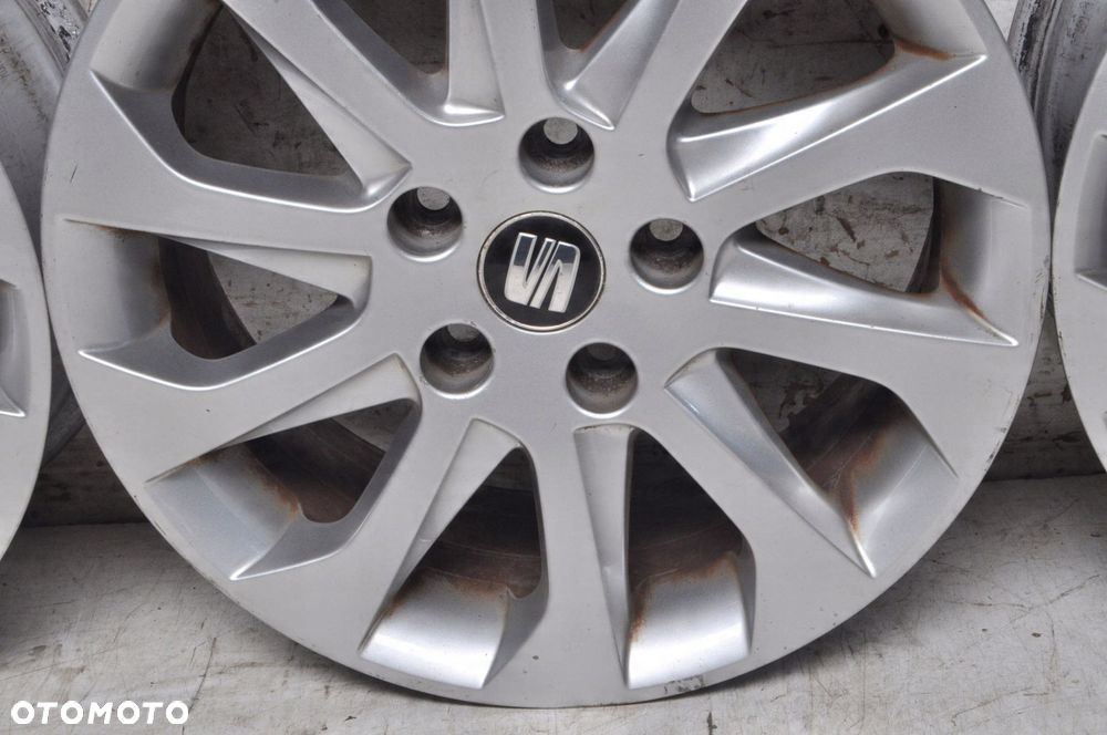 SEAT LEON ALTEA TOLEDO III FELGI ALUMINIOWE R16" 6.5J 5X112 ET46 5F0601025A - 8