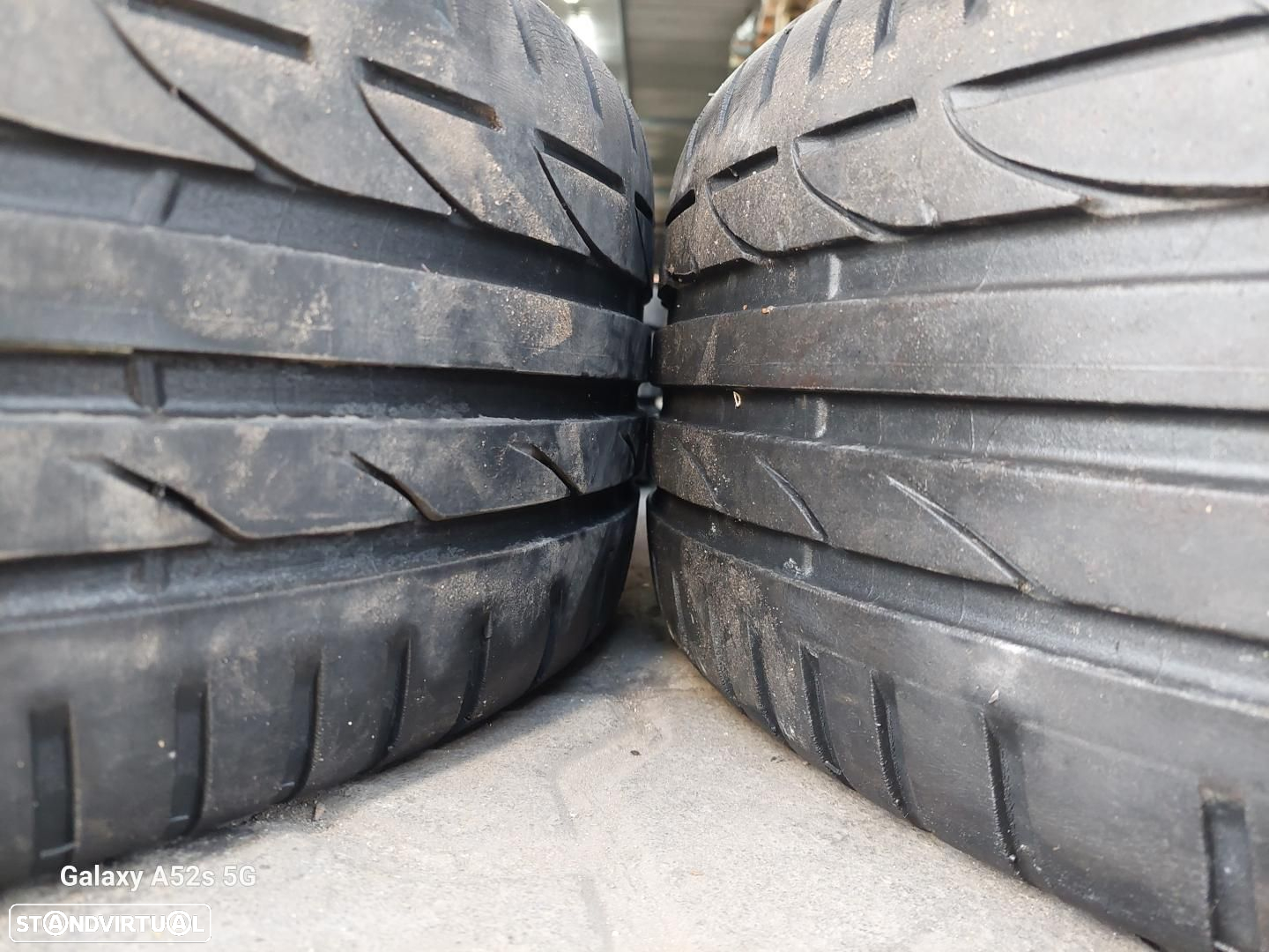 Jantes Audi R17 com pneus 225/45 furação 5x100 - 7