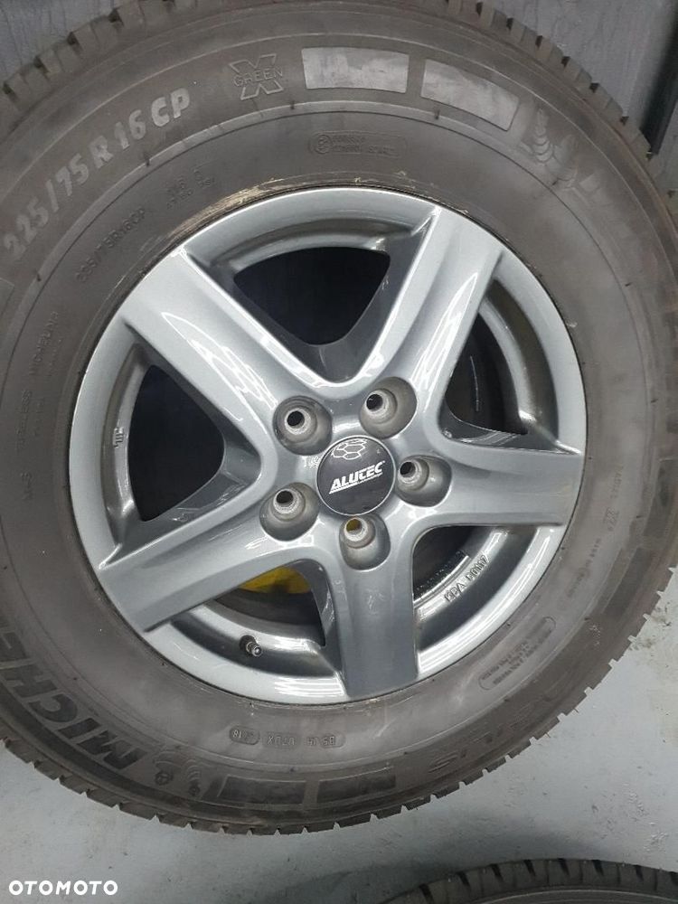 FELGI ALUMINIOWE 5X118 ALUTEC 16 KOŁA OPONY KAMPER  225/75 R16CP FIAT DUCATO III KBA50117 - 2