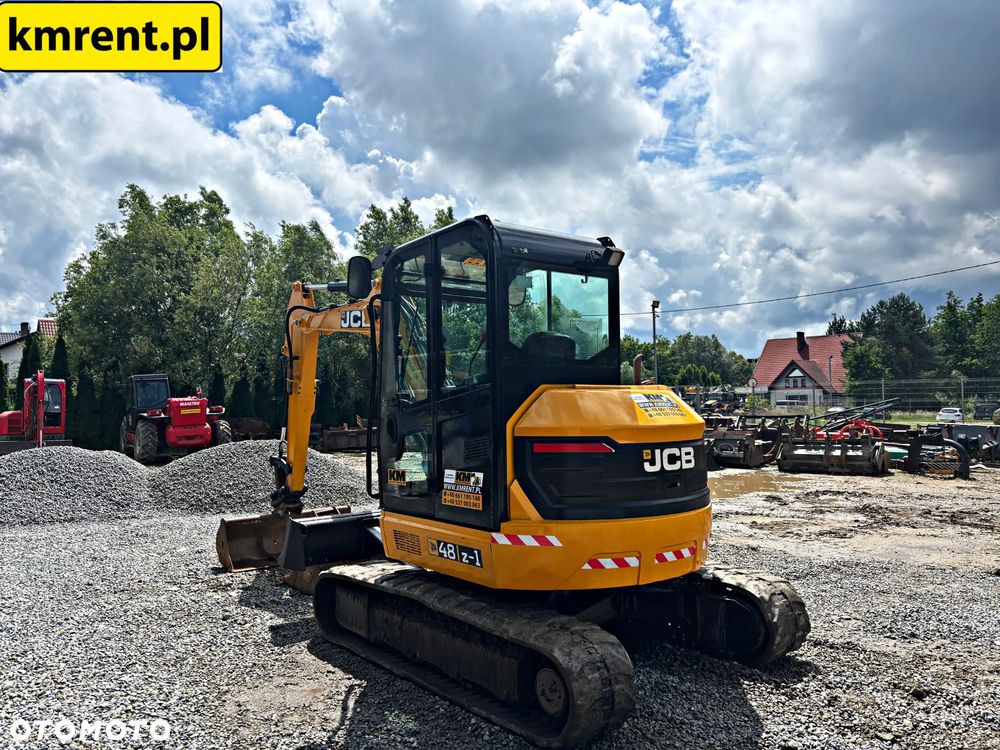 JCB 48Z-1 MINI-KOPARKA 2017R. | JCB 8040, 8050, 51, 55, KUBOTA KV VOLVO ECR 48, KOMATSU PC50, CAT 305 - 16