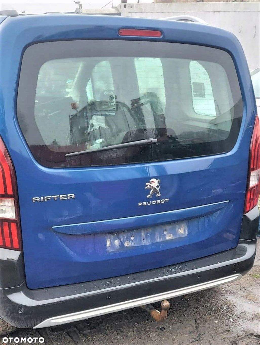 PEUGEOT RIFTER 2018 KLAPA BAGAŻNIKA EJG KAMERA - 1