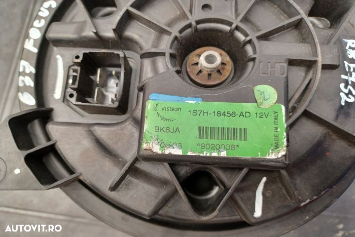 Ventilator aeroterma 1S7H18456AD 1S7H18456AD Ford Focus 1 [1998 - 200 - 4