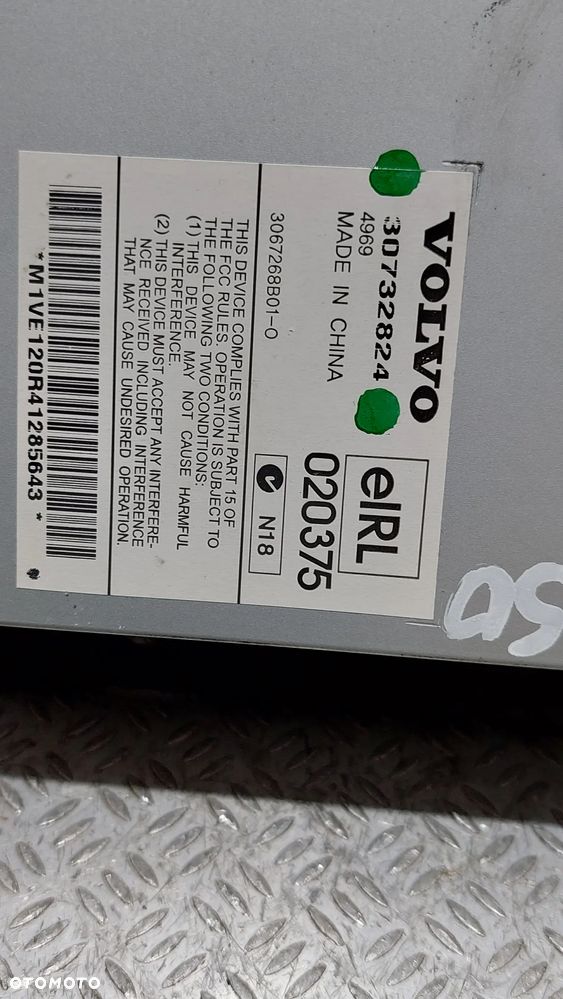 WZMACNIACZ RADIA VOLVO V50 2,5 T R2005 NR 30732824 - 2