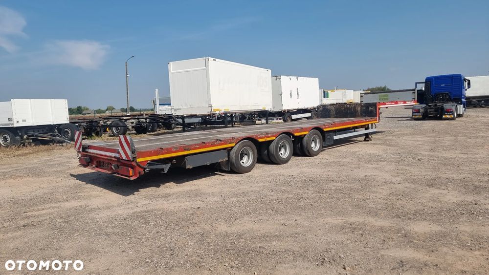 Möslein 62.000zł netto NACZEPA NISKOPODWOZIOWA 2011 ROK UCHWYTY POD KONTENERY 3 OSIOWA 17.5 KOŁA   ST.BDB MOŻLIWOŚĆ TRANSPORTU - 4