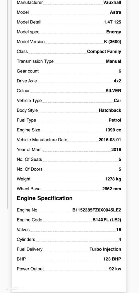 Silnik KOMPLETNY Opel Astra Mokka 1.4 T turbo B14xfl LE2 film video 90 tys - 15