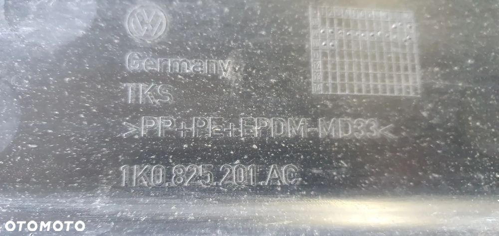 Osłona podwozia płyta lewa VW Golf VI 6 Plus 1K0825201AC - 5