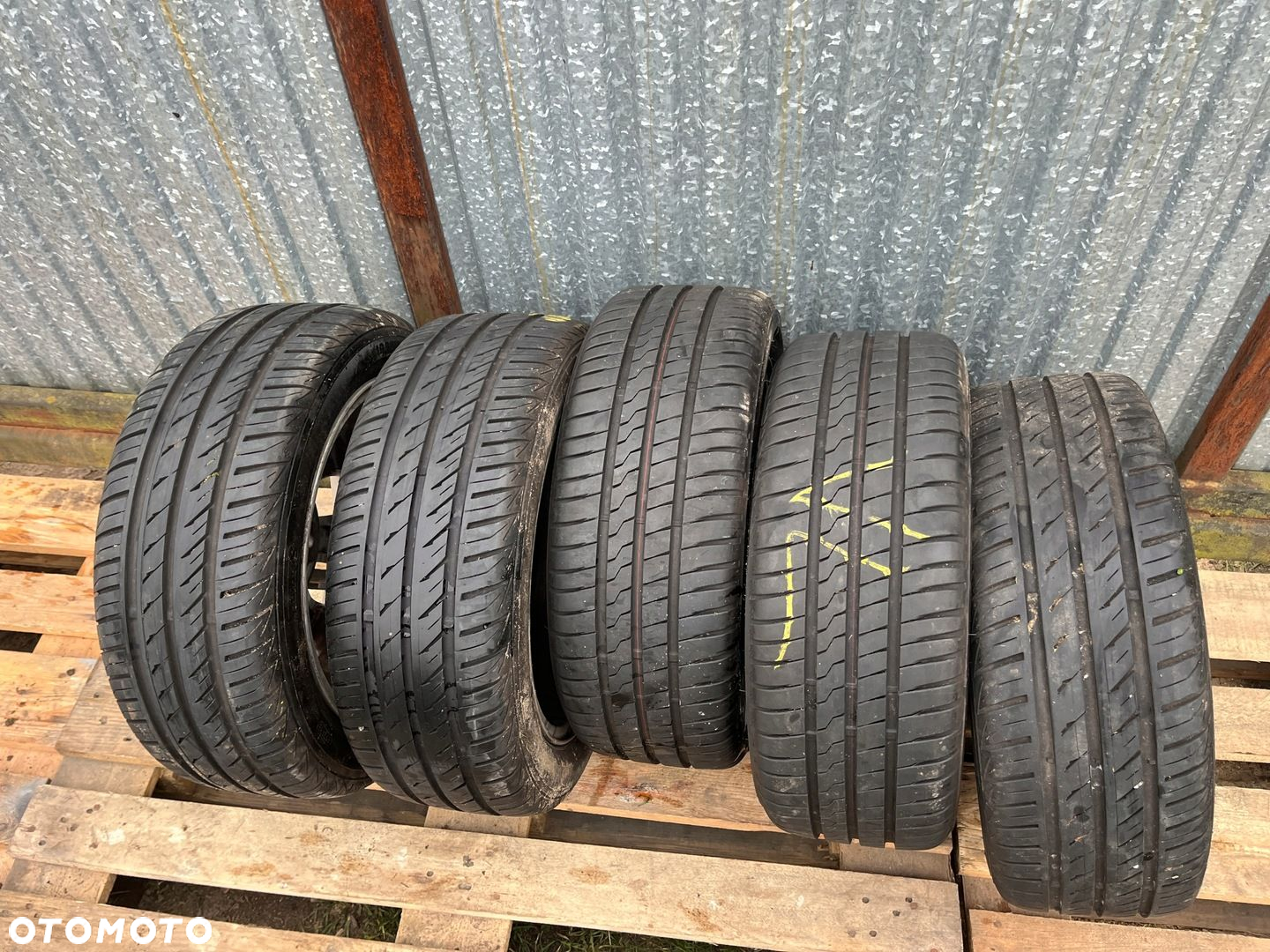 FELGI MITSUBISHI 15R 5SZT, OPONY LATO 16R/ 22R - 13