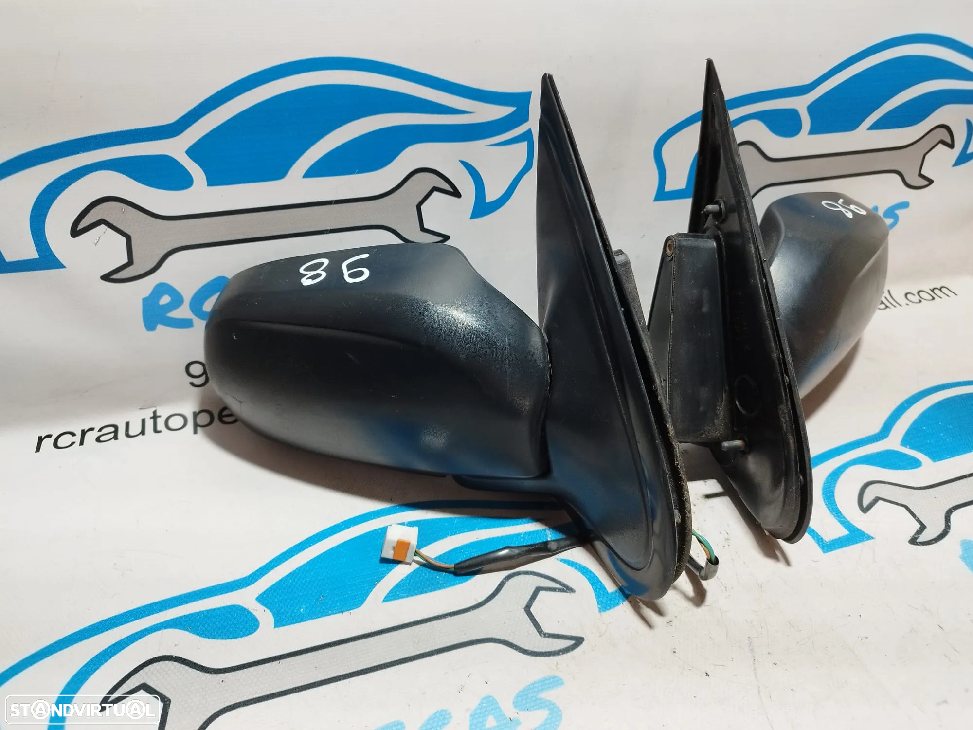 ESPELHO RETROVISOR ESQUERDO DIREITO MAZDA MPV II 2 MK2 LW LC6469180B LC6469120B TRIBUTE EP ELETRICO AQUECIDO ESPELHOS RETROVISORES - 3