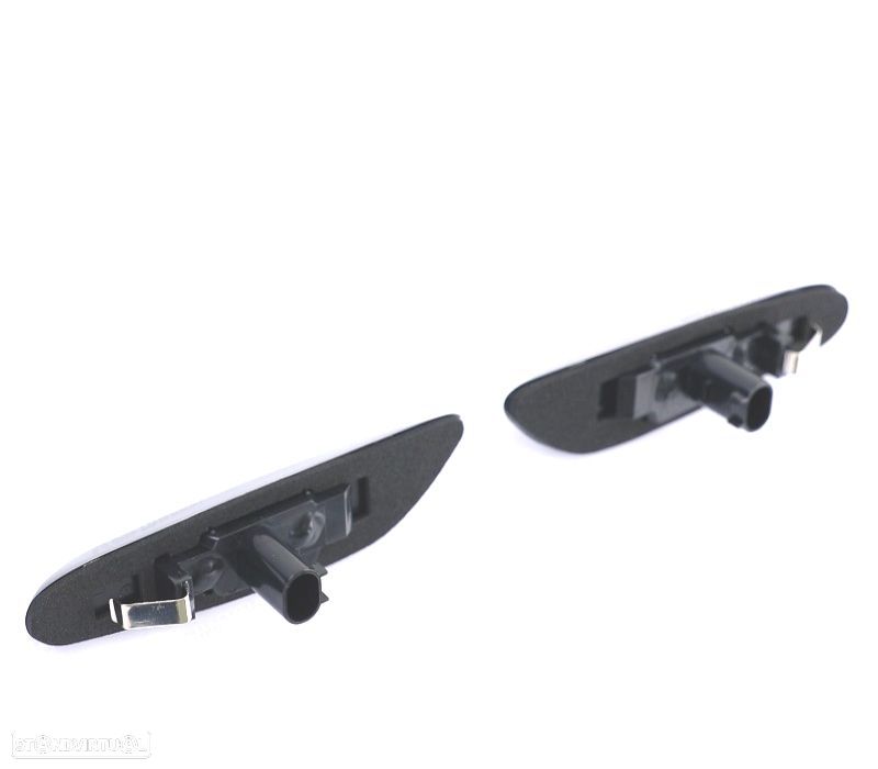 PISCAS LATERAIS BMW E46 E90 E91 E92 E93 LED PRETA FUMADO - 4