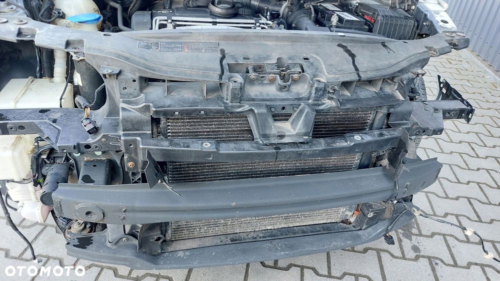 vw touran i 03r- 2.0 tdi dkd pas przedni wentylatory chłodnice belka - 2
