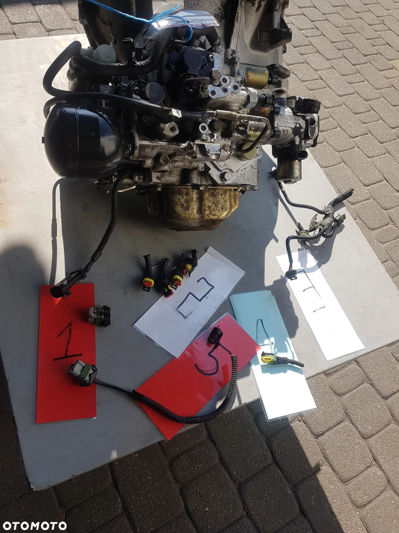 wiązka kostka skrzynia automatyczna automat selespeed dualogic robot automat fiat alfa  500 grande punto evo doblo Qubo fiorino ducato 147 156 stilo - 30