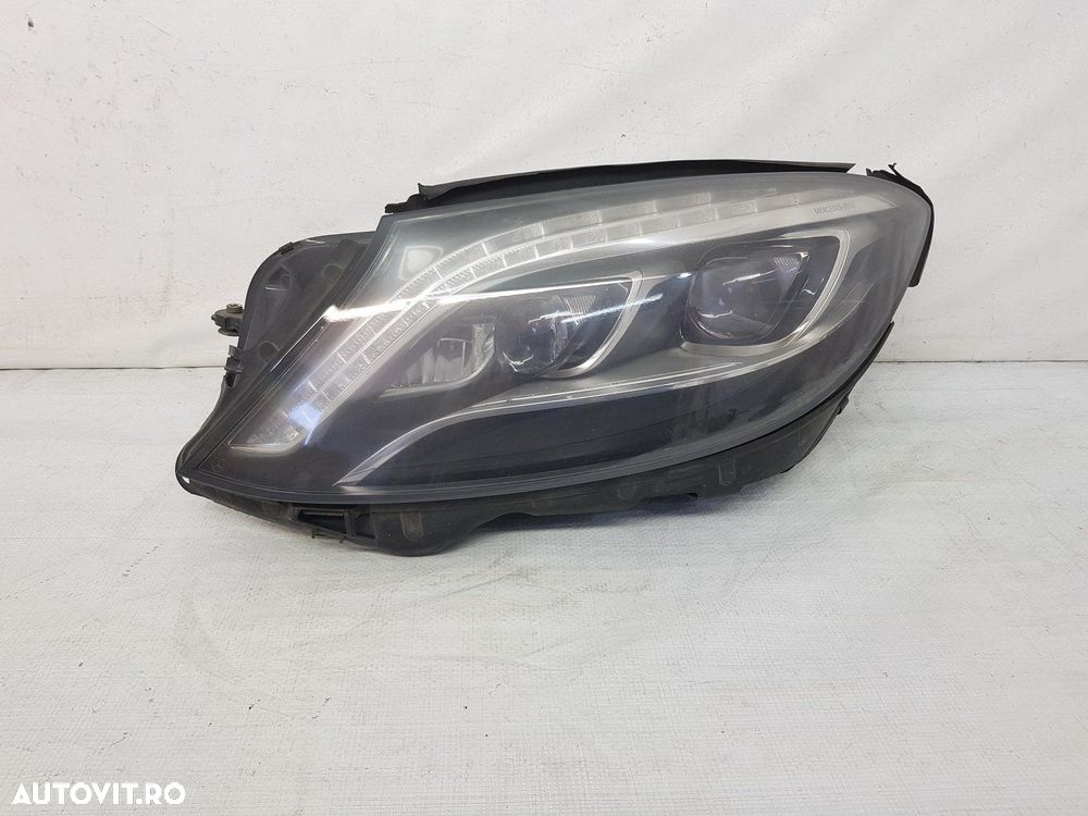 Far stanga full led Mercedes S Class W222 dupa 2013 - 1