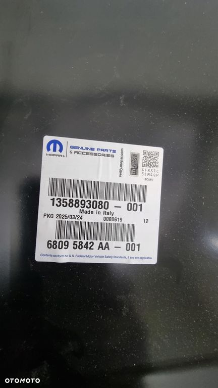 FIAT DUCATO L3 H1 2006-2024 tylny tył lewy błotnik 1358893080 NOWY ORYGINAŁ - 11