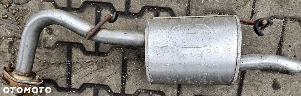 Toyota Yaris II 2 1.0 1.3 VVTi tłumik końcowy