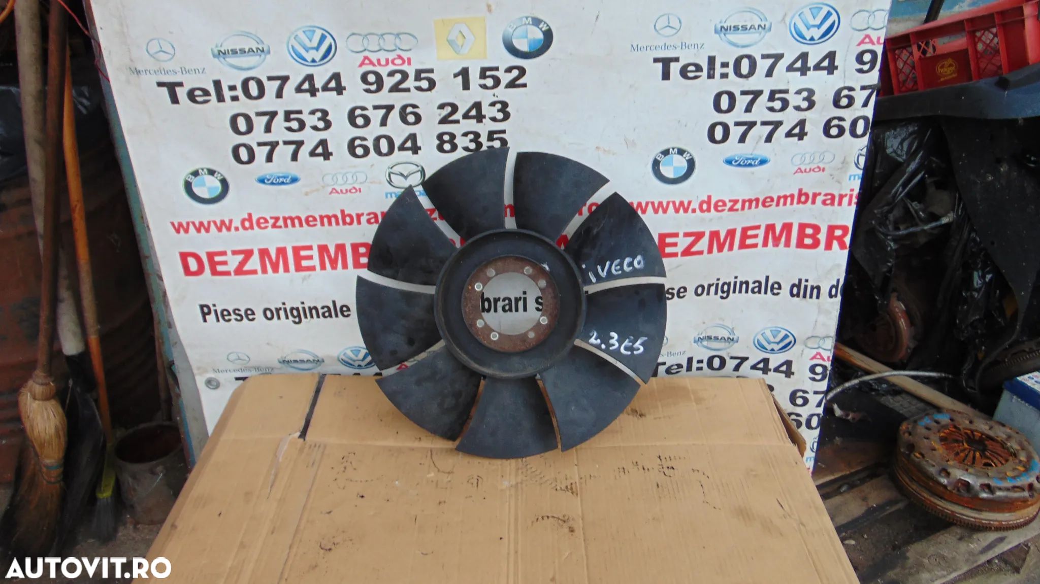 Paleta vascocuplaj Iveco Daily massif 2.3 euro 5 euro 4 paleta racire motor dezmembrez dayli 2.3 - 1