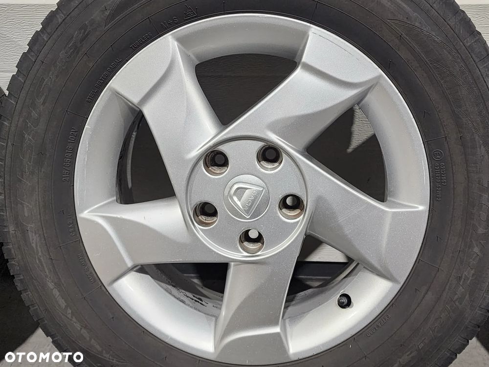 Dacia Duster I 1 koła aluminiowe 215/65E16 - 3