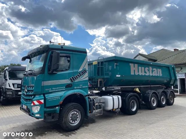 Mercedes-Benz Arocs 1843 4x4 zestaw z naczepa mulda CARNEHL - 1