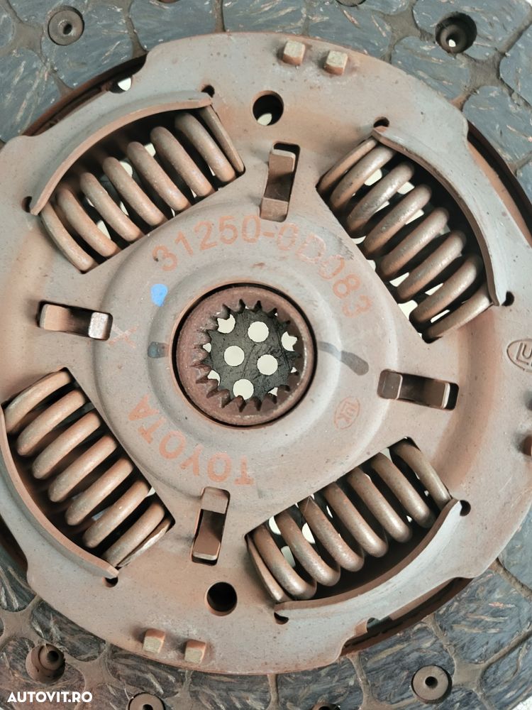 Kit Ambreiaj Volanta Masa Simpla Toyota Aygo 1.0 Benzina Cod 13451-00010-A Euro 4 - 7